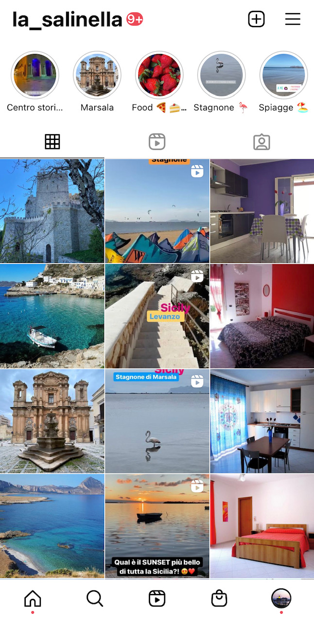 Instagram La Salinella case vacanze Marsala