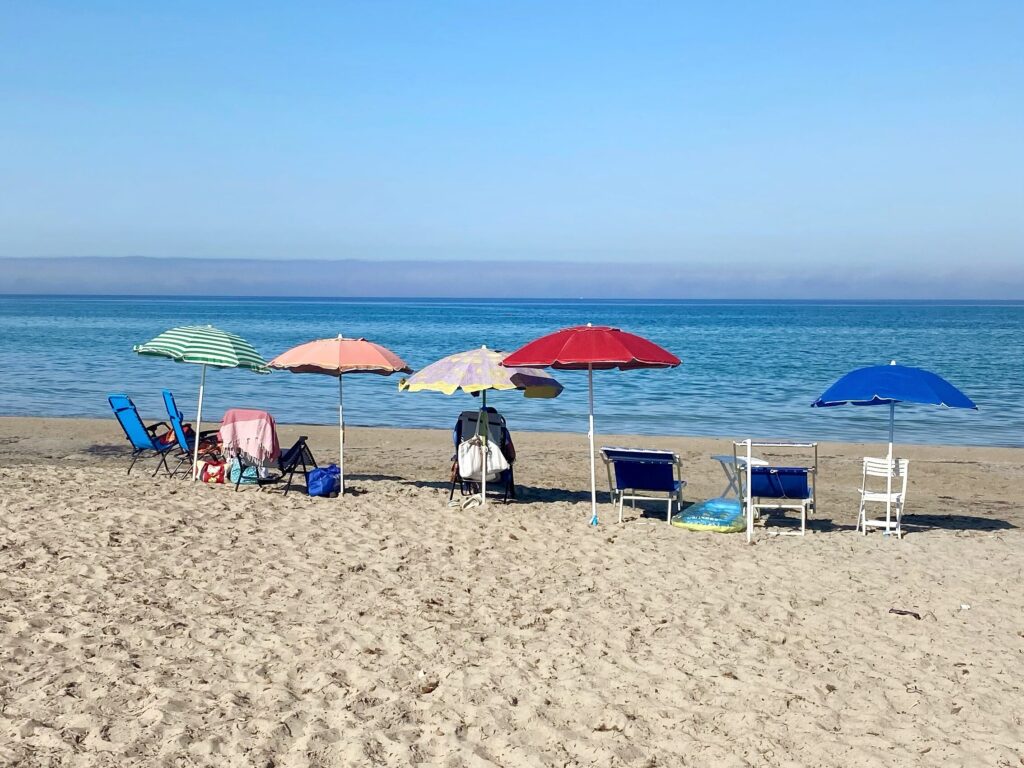 Spiaggia a 5 minuti dagli Appartamenti La Salinella